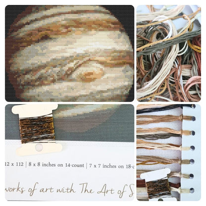 Jupiter Cross Stitch Kit | The Art of Stitch