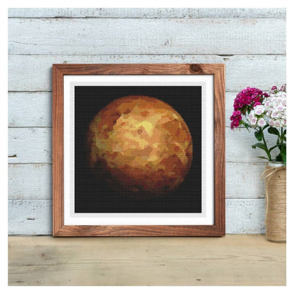 Planetary Series Cross Stitch Pattern | The Art of Stitch