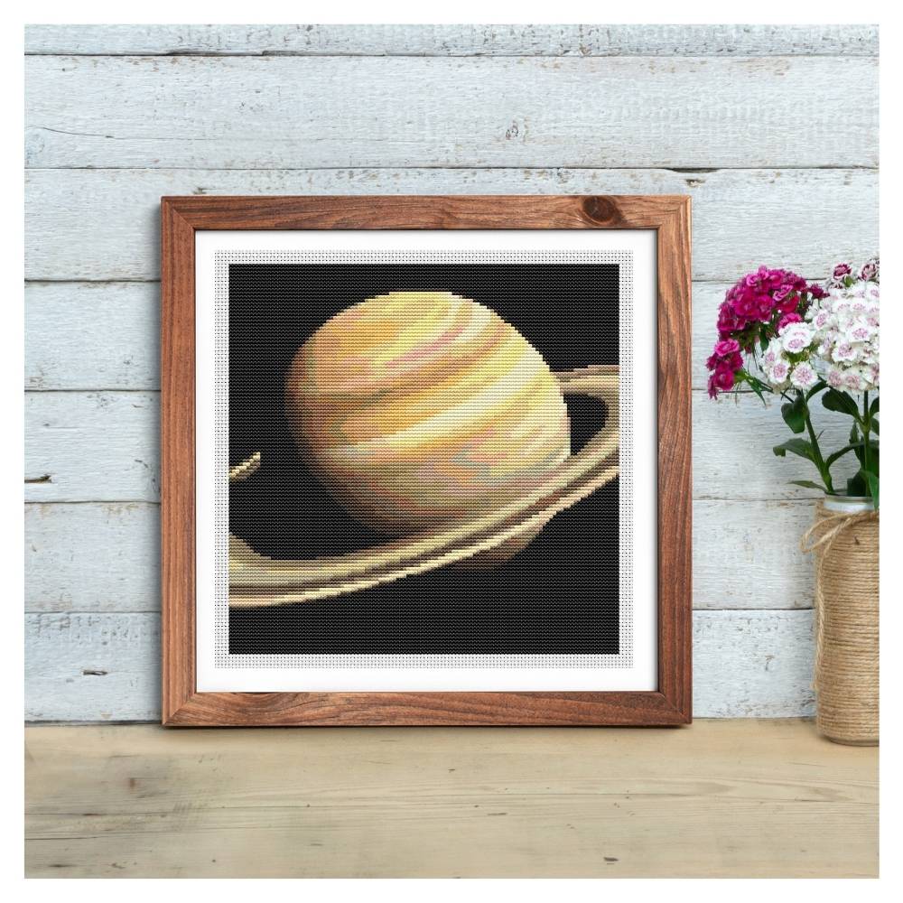 Planetary Series Cross Stitch Pattern | The Art of Stitch