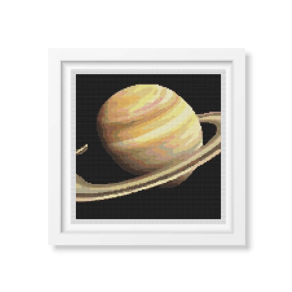 Saturn Counted Cross Stitch Kit | The Art of Stitch