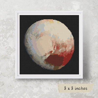 Pluto Cross Stitch Pattern