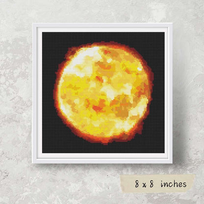 The Sun Cross Stitch Pattern
