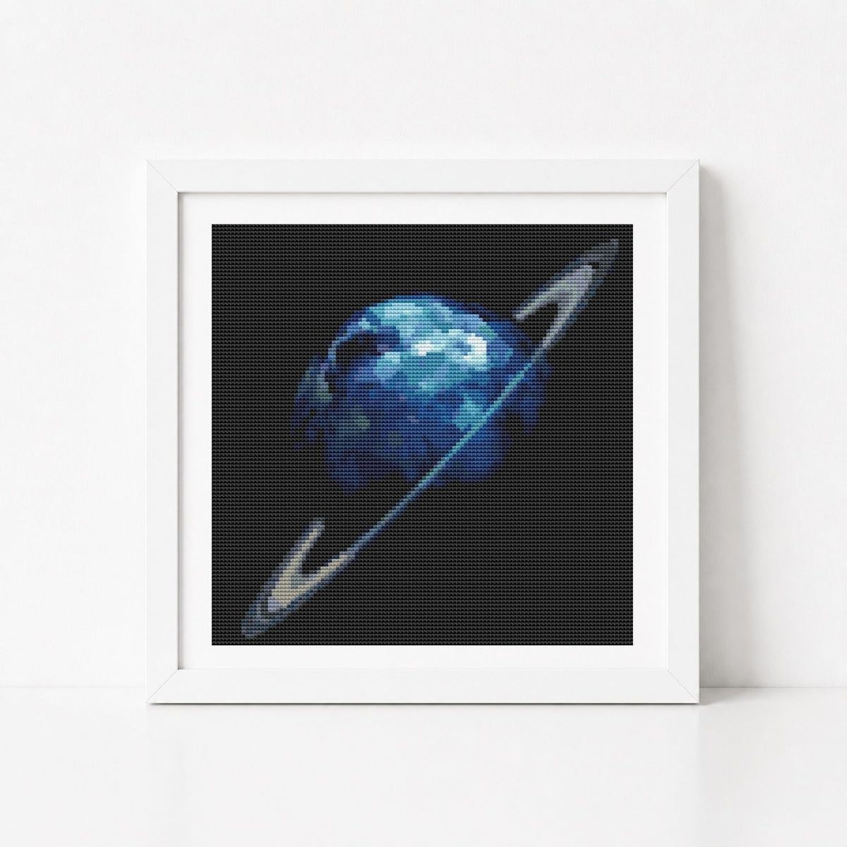 Uranus Cross Stitch Kit - Mini Cross Stitch Kit - The Art of Stitch
