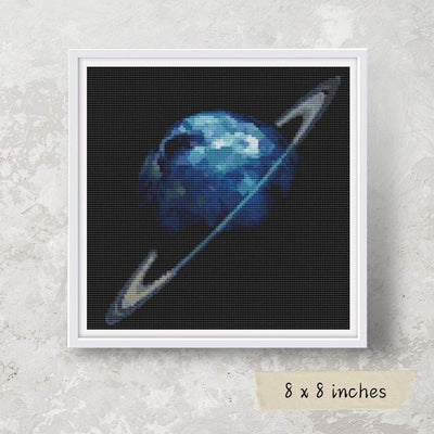 Uranus Cross Stitch Pattern