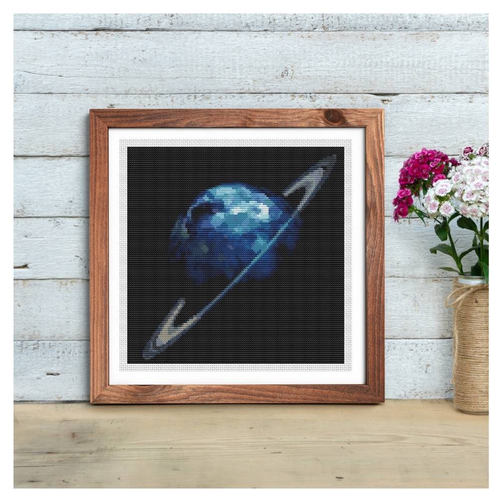 Planetary Series Cross Stitch Pattern | The Art of Stitch