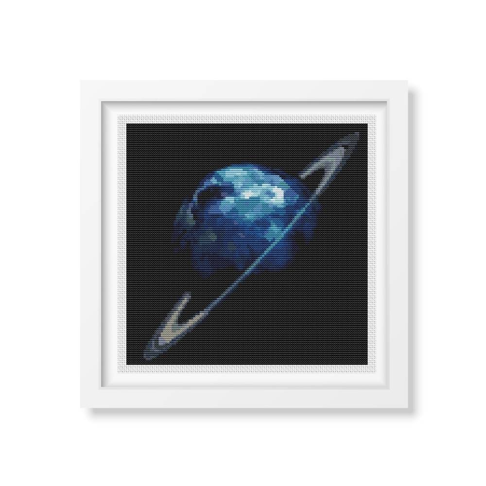 Uranus Counted Cross Stitch Pattern | The Art of Stitch