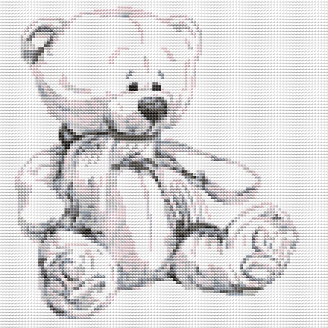 My Sweet Bear Cross Stitch Kit by The Art of Stitch