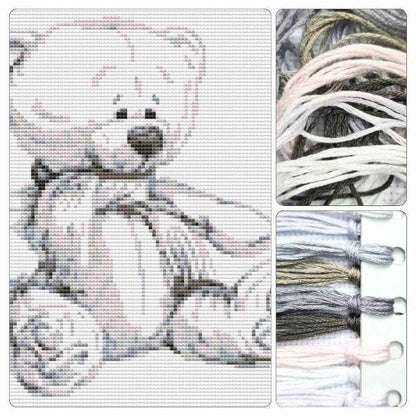 My Sweet Bear Cross Stitch Kit