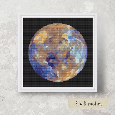 Mercury Cross Stitch Pattern