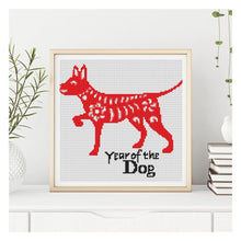 Year of the Dog Counted Cross Stitch Pattern | The Art of Stitch