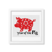 Year of the Pig Counted Cross Stitch Pattern | The Art of Stitch