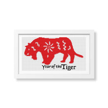 Year of the Tiger Counted Cross Stitch Pattern | The Art of Stitch