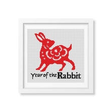 Year of the Rabbit Counted Cross Stitch Pattern | The Art of Stitch