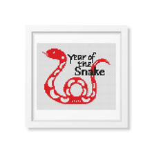 Year of the Snake Counted Cross Stitch Pattern | The Art of Stitch