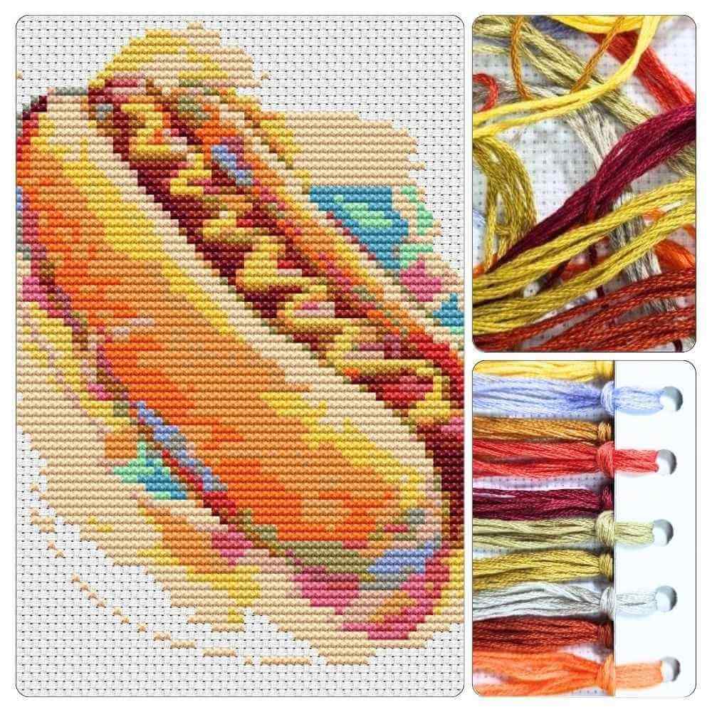 Relish the Hot Dog Cross Stitch Kit