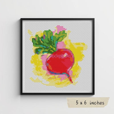 The Beet Cross Stitch Pattern