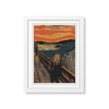 The Scream Mini Counted Cross Stitch Kit | Edvard Munch