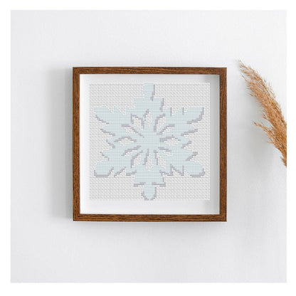 Snowflake Counted Cross Stitch Pattern | The Art of Stitch