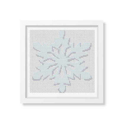 Snowflake Counted Cross Stitch Pattern | The Art of Stitch