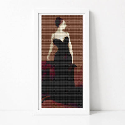 Madame X Mini Cross Stitch Pattern