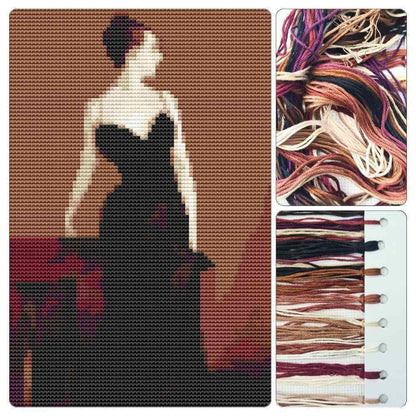 Madame X Mini Cross Stitch Kit