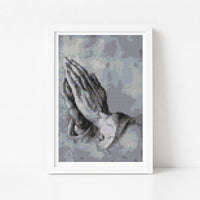 Praying Hands Mini Cross Stitch Kit - Mini Cross Stitch Kit - Albrecht Durer