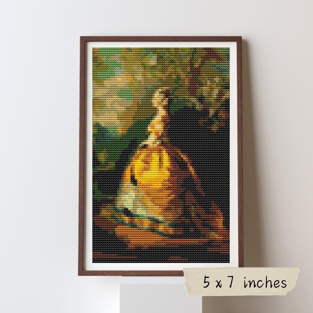 The Empress Eugénie Mini Cross Stitch Kit