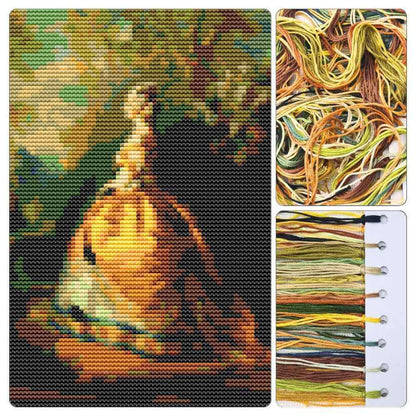 The Empress Eugénie Mini Cross Stitch Kit