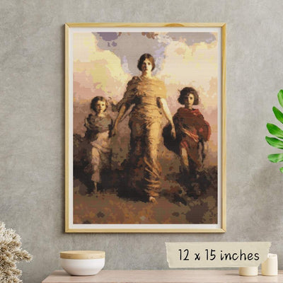 A Virgin Cross Stitch Kit