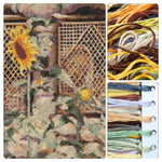 Behold He Standeth Behind Our Wall Cross Stitch Kit