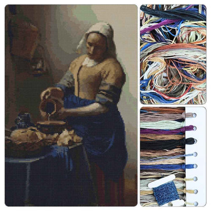 The Milkmaid Cross Stitch Kit