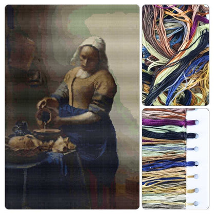 The Milkmaid Cross Stitch Kit