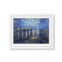 Starry Night over the Rhone Cross Stitch Kit | Vincent Van Gogh