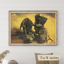 A Pair of Shoes Cross Stitch Pattern