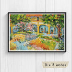 Provence Cross Stitch Pattern