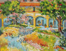 Provence Cross Stitch Kit | Vincent Van Gogh