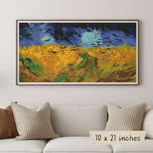 Wheatfield with Crows Cross Stitch Pattern