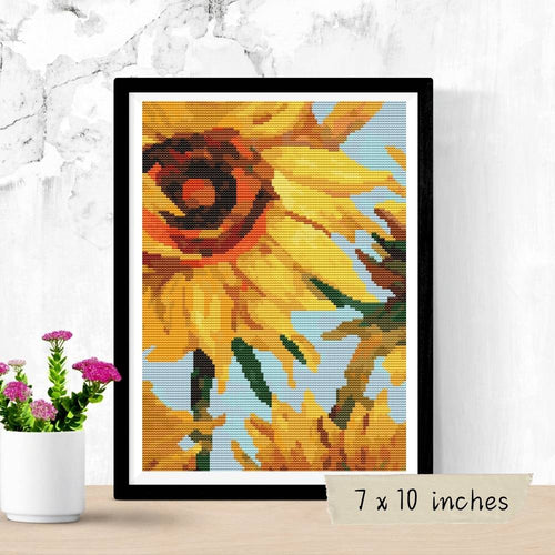 Sunflowers Cross Stitch Kit