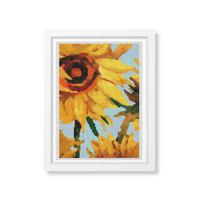 Sunflowers Cross Stitch Kit | Vincent Van Gogh