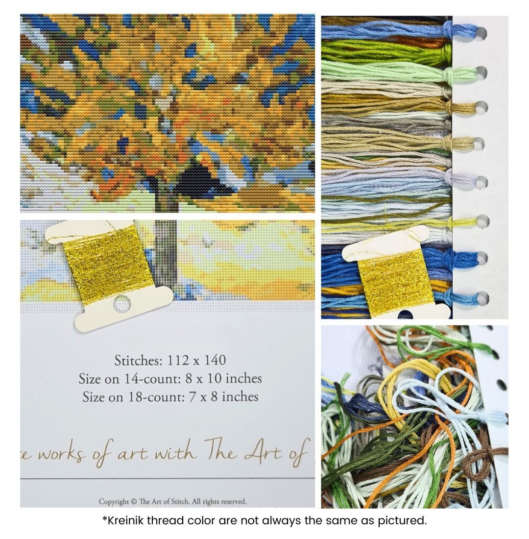 The Mulberry Tree Cross Stitch Kit | Vincent Van Gogh