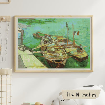 The Rhonebarken Cross Stitch Kit