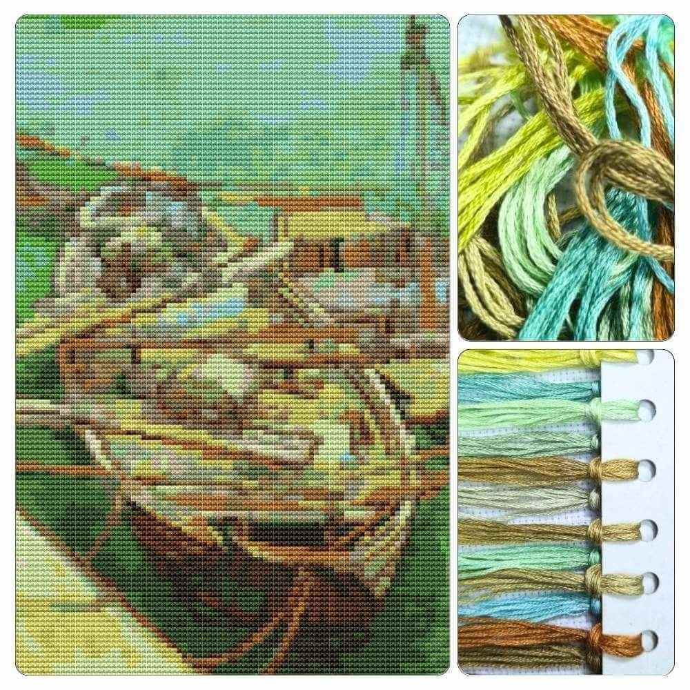 The Rhonebarken Cross Stitch Kit