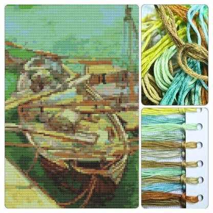 The Rhonebarken Cross Stitch Kit