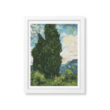 Cypresses Cross Stitch Kit | Vincent Van Gogh