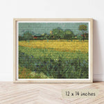 View of Arles Cross Stitch Kit