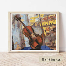 A Violin Cross Stitch Pattern