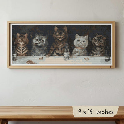 The Bachelor Party Cross Stitch Pattern
