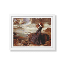 Miranda Cross Stitch Pattern | John William Waterhouse