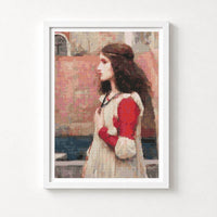 Juliet Cross Stitch Pattern - Premium Cross Stitch Pattern - John William Waterhouse