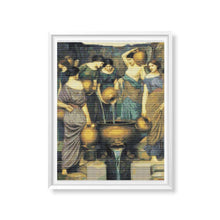 The Danaides Cross Stitch Kit | John William Waterhouse